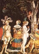 MANUEL, Niklaus The Judgment of Paris ag oil painting reproduction